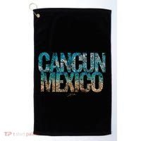 Cancun Mexico Beach Golf Towel thumb 0