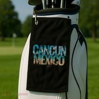 Cancun Mexico Beach Golf Towel thumb 2