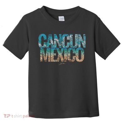 Cancun Mexico Beach Toddler T-Shirt