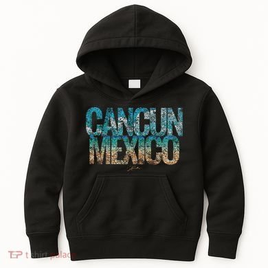 Cancun Mexico Beach Kids Hoodie