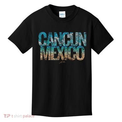 Cancun Mexico Beach Kids T-Shirt