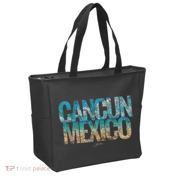 Cancun Mexico Beach Tote Bag