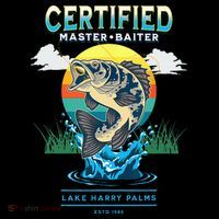 Certified Master Baiter Funny Fishing Doggie Tank thumb 4