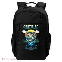 Certified Master Baiter Funny Fishing Backpack thumb 0