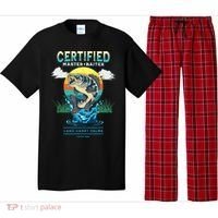 Certified Master Baiter Funny Fishing Pajama Set thumb 0