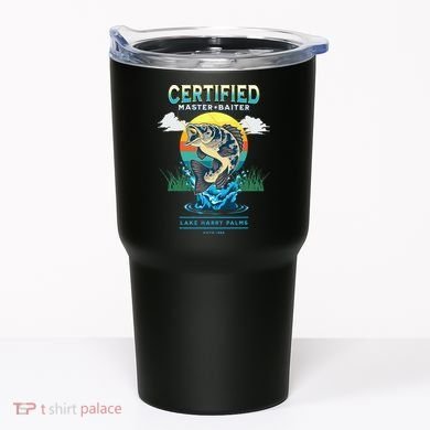 Certified Master Baiter Funny Fishing Tumbler