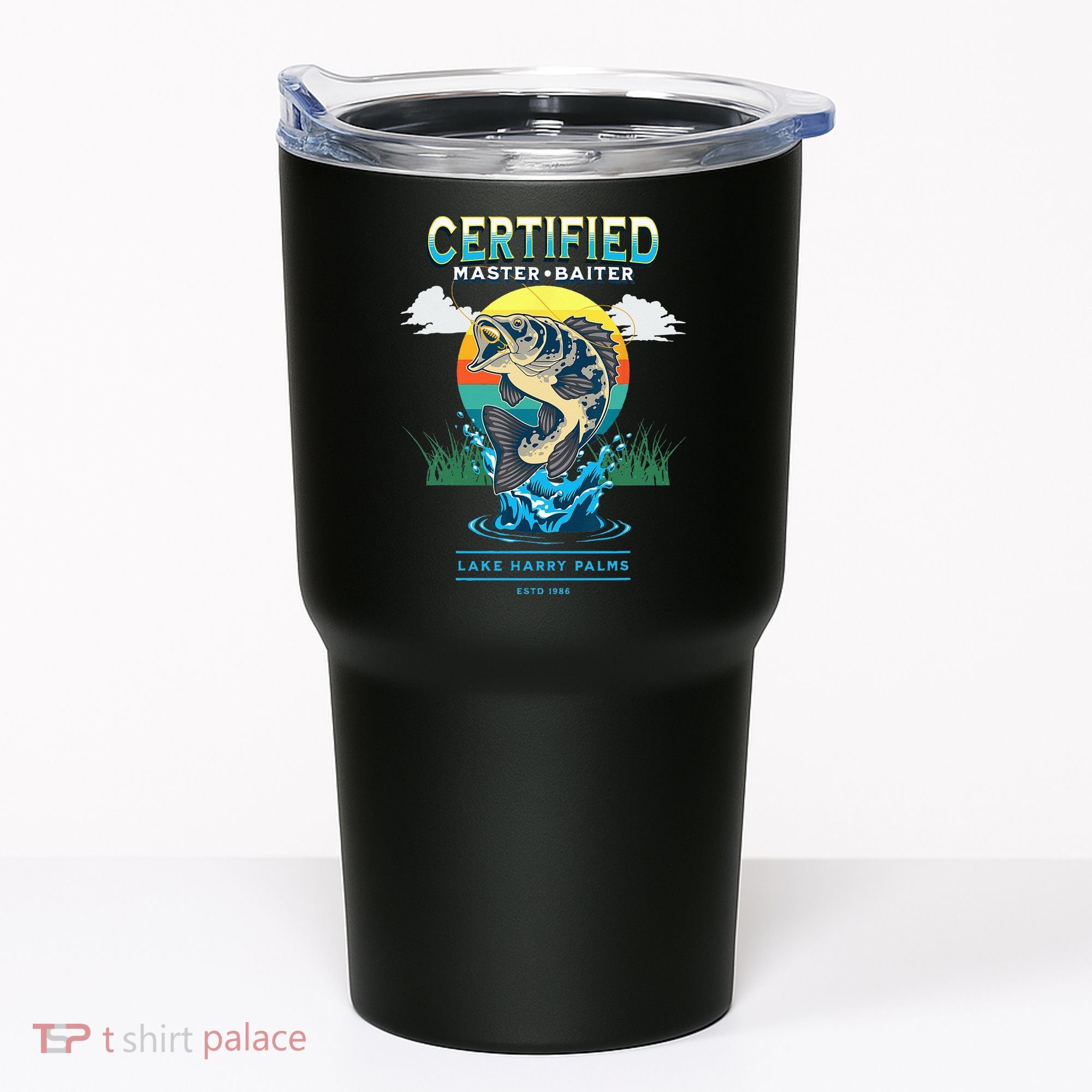 Certified Master Baiter Funny Fishing Tumbler