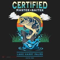 Certified Master Baiter Funny Fishing Hat thumb 2