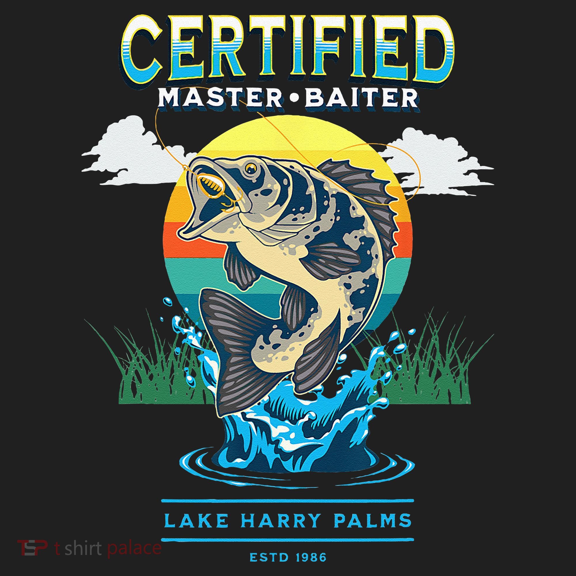 Certified Master Baiter Funny Fishing Hat