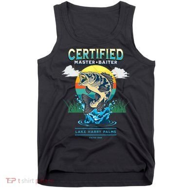 Certified Master Baiter Funny Fishing Tank Top