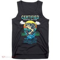 Certified Master Baiter Funny Fishing Tank Top thumb 0
