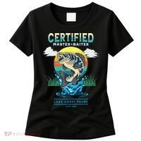 Certified Master Baiter Funny Fishing Women's T-Shirt thumb 0