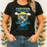 Certified Master Baiter Funny Fishing Women's T-Shirt thumb 2