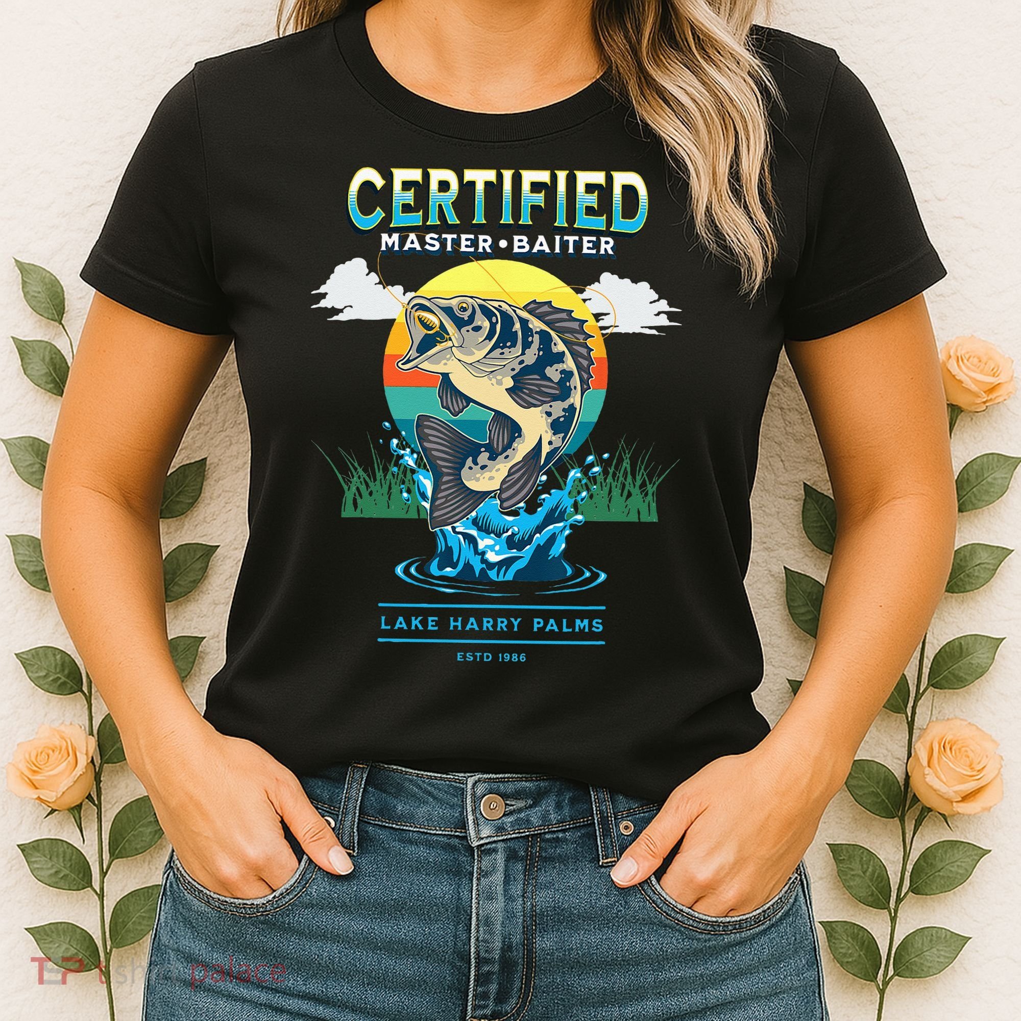Certified Master Baiter Funny Fishing Women's T-Shirt