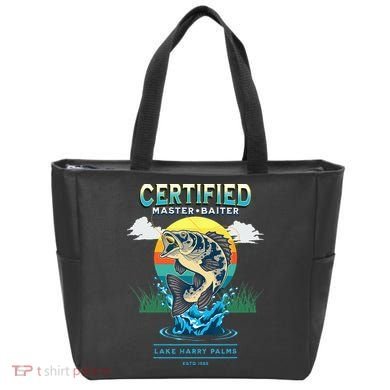 Certified Master Baiter Funny Fishing Bag