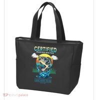 Certified Master Baiter Funny Fishing Tote Bag thumb 3
