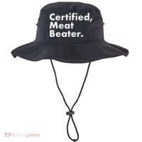 Certified Meat Beater Funny And Cool Bucket Hat thumb 0
