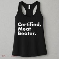 Certified Meat Beater Funny And Cool Women's Tank Top thumb 3