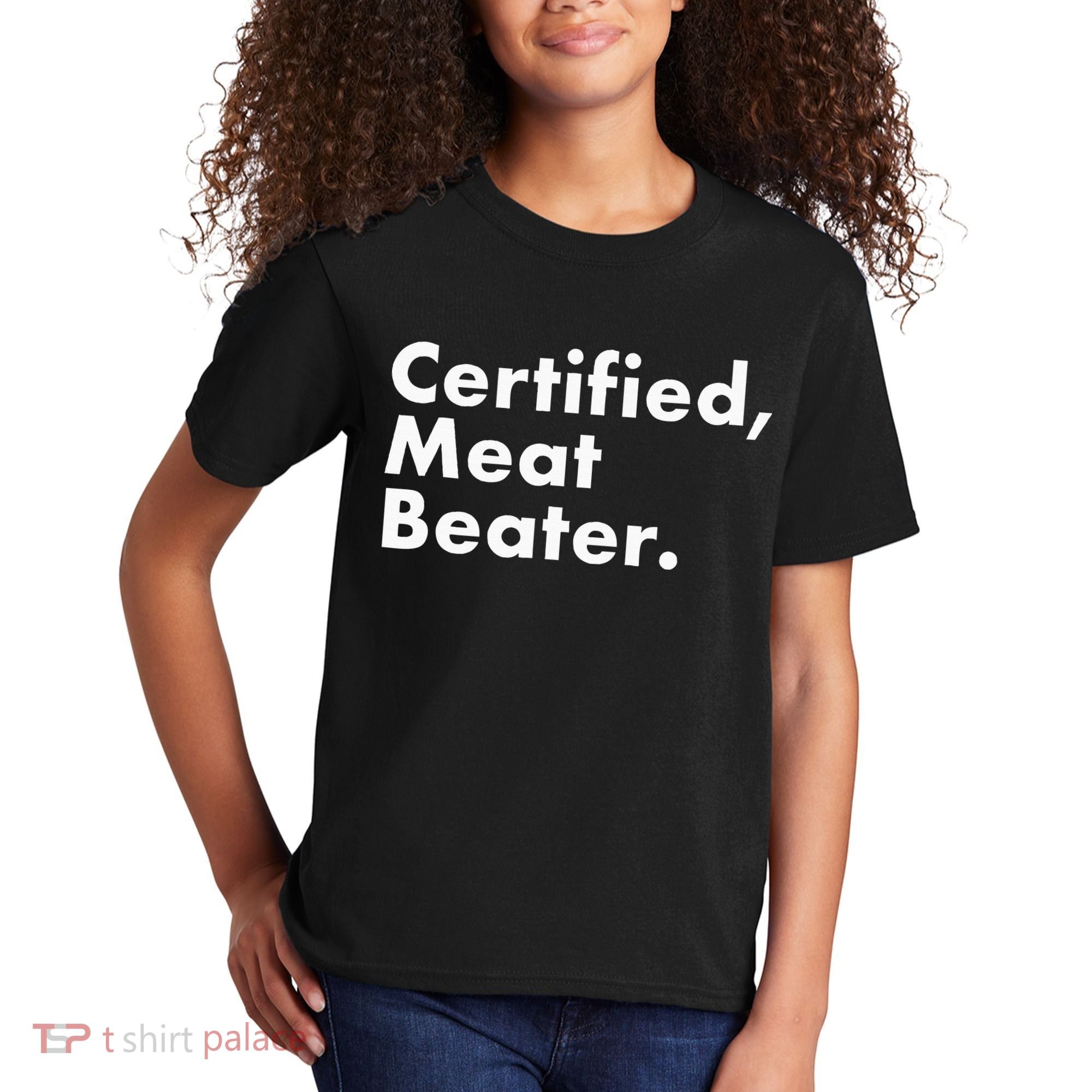 Certified Meat Beater Funny And Cool Kids T-Shirt
