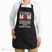 Catcher's Mom Baseball Catcher Mom Baseball Catcher Mother Apron thumb 2
