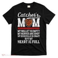 Catcher's Mom Baseball Catcher Mom Baseball Catcher Mother T-Shirt thumb 0