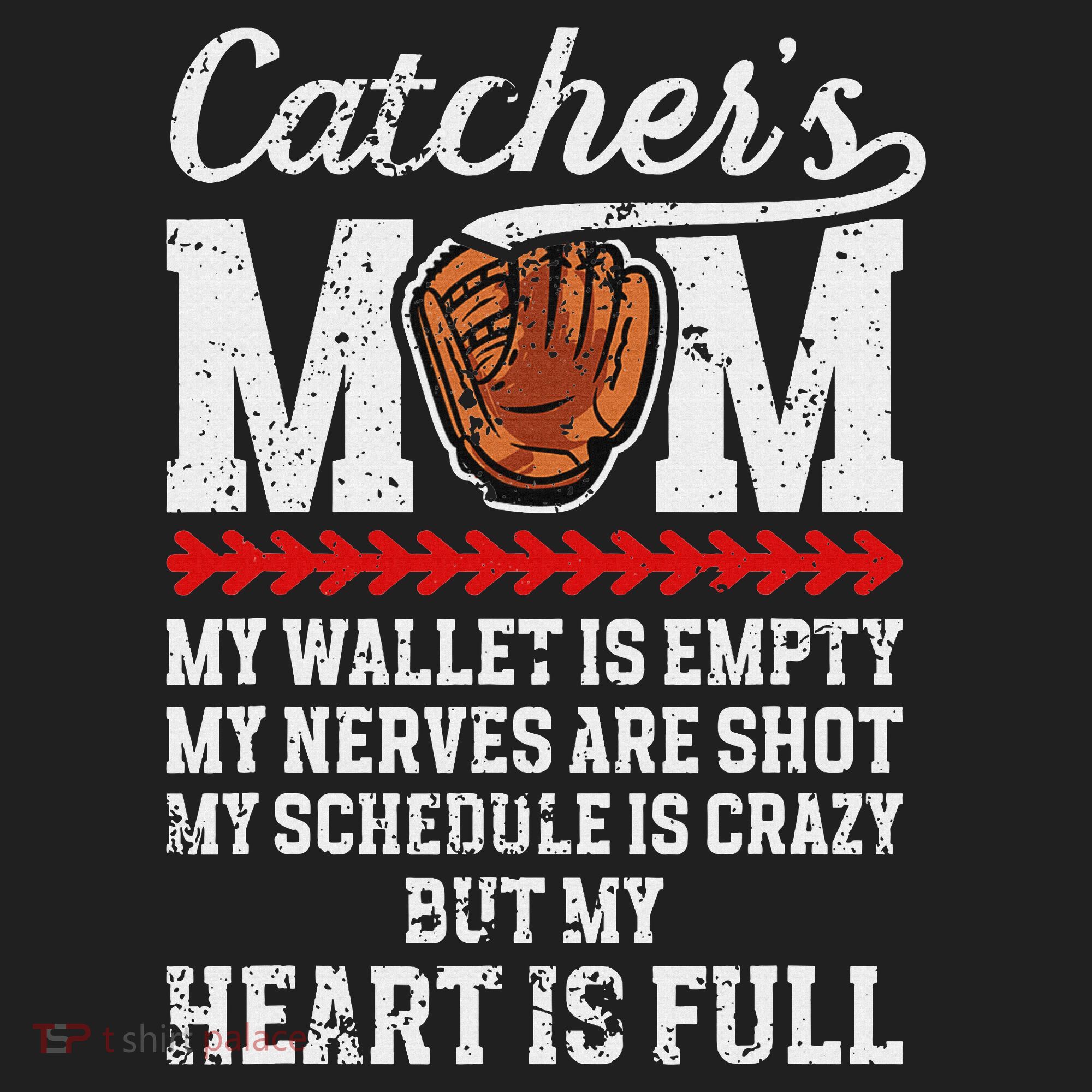 Catcher's Mom Baseball Catcher Mom Baseball Catcher Mother 40oz Vacuum Insulated Stainless Steel Travel Tumbler