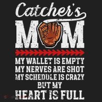 Catcher's Mom Baseball Catcher Mom Baseball Catcher Mother Hat thumb 2