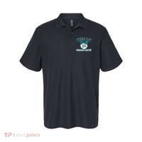 Cancer Month Baseball Strike Out Ovarian Cancer Polo thumb 0