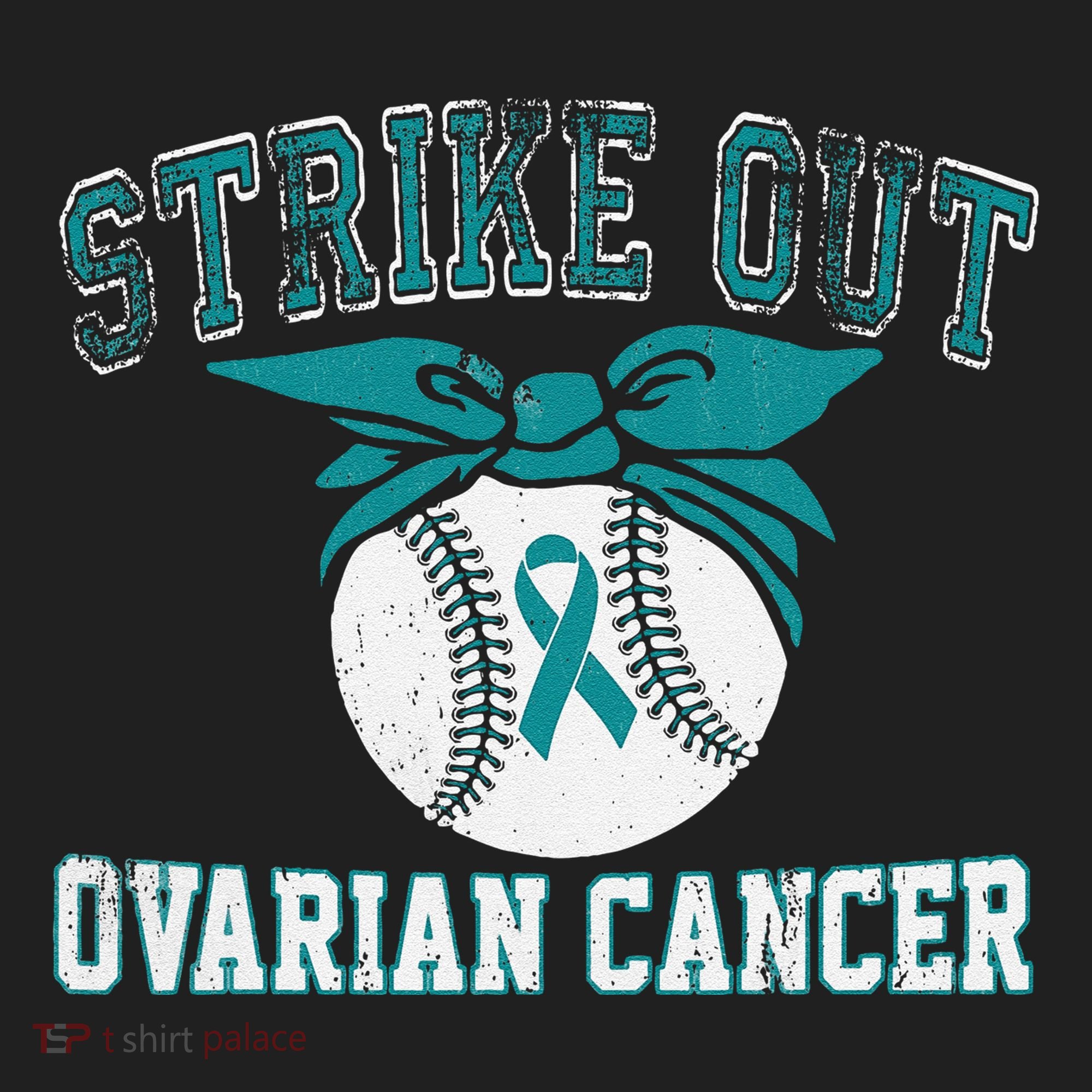 Cancer Month Baseball Strike Out Ovarian Cancer Tumbler