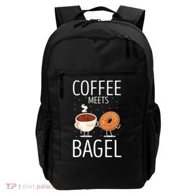 Coffee Meets Bagel Baking Bagel Lover Baker Bagels Dough Cute Gift Backpack