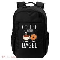 Coffee Meets Bagel Baking Bagel Lover Baker Bagels Dough Cute Gift Backpack thumb 0