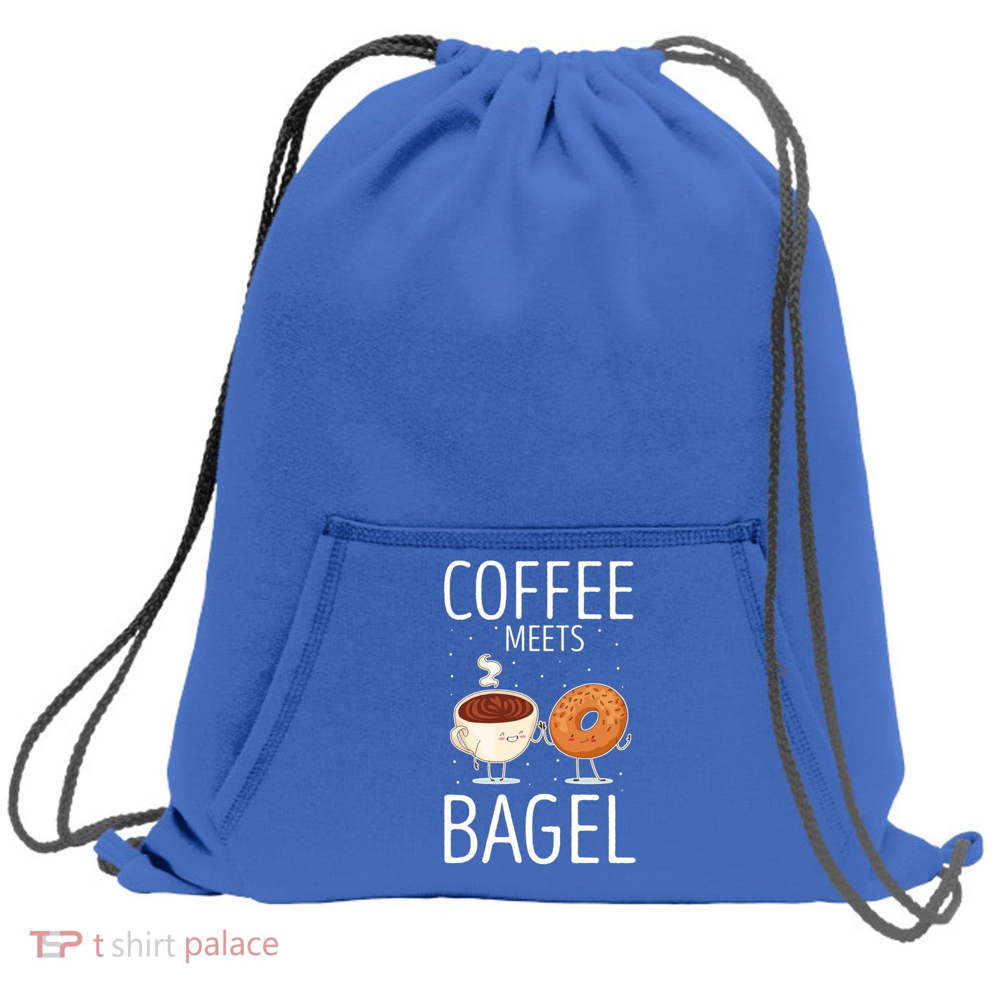 Coffee Meets Bagel Baking Bagel Lover Baker Bagels Dough Cute Gift Sweatshirt Cinch Pack Bag