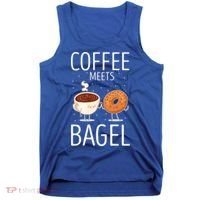 Coffee Meets Bagel Baking Bagel Lover Baker Bagels Dough Cute Gift Tank Top thumb 0