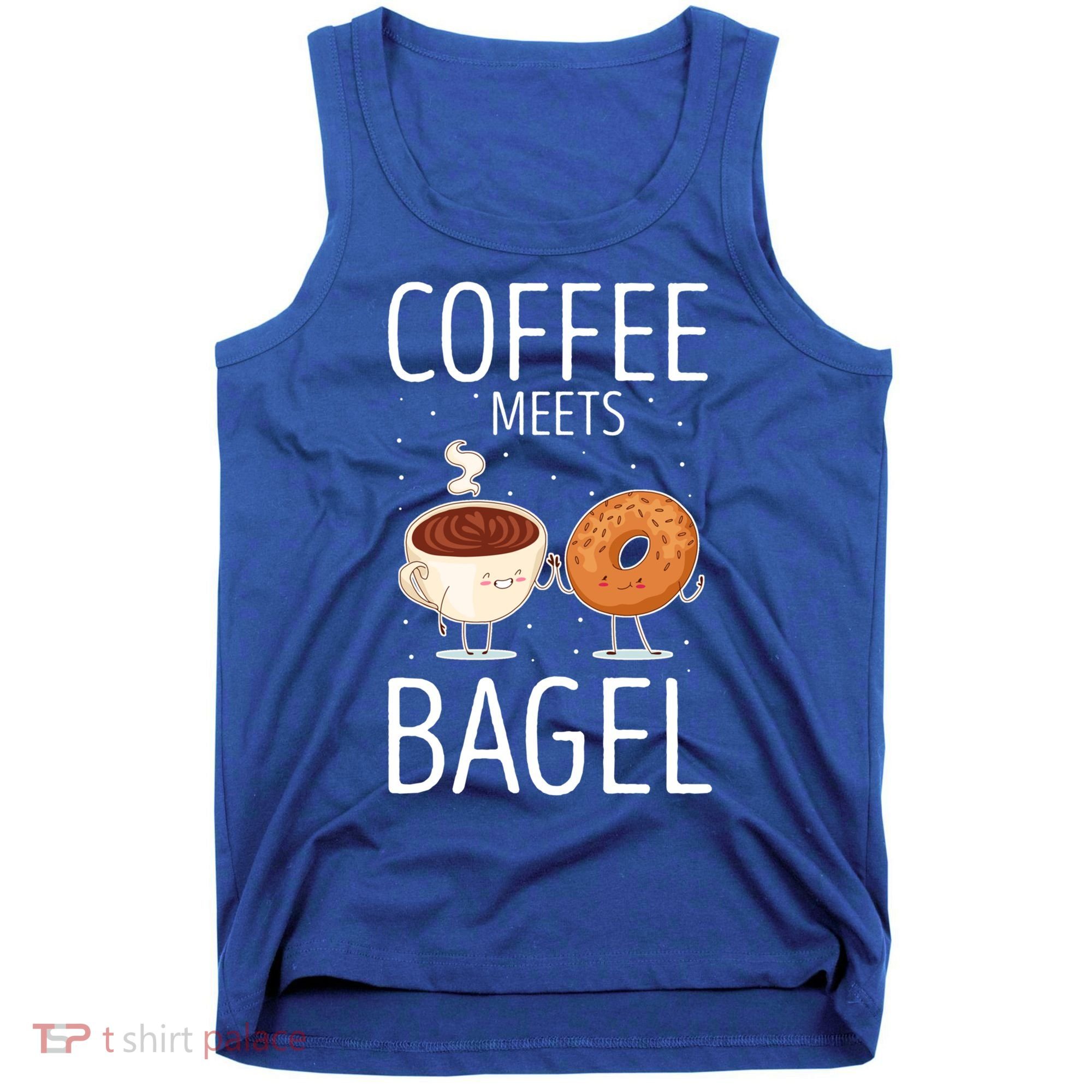 Coffee Meets Bagel Baking Bagel Lover Baker Bagels Dough Cute Gift Tank Top