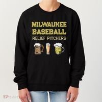 Classic Milwaukee Baseball & Beer Fan Retro Wisconsin Women's Sweatshirt thumb 0