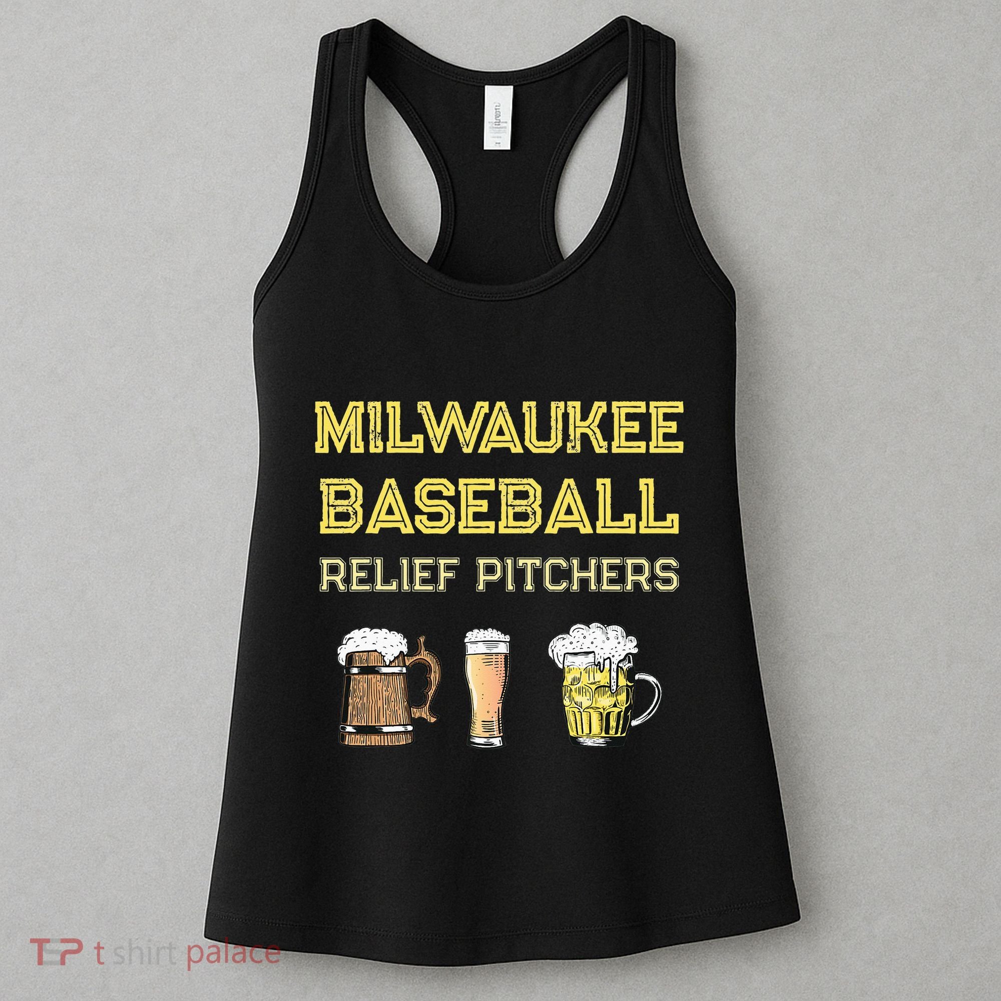 Classic Milwaukee Baseball & Beer Fan Retro Wisconsin Women's Tank Top