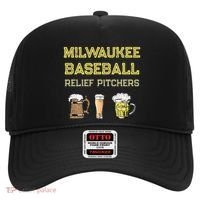 Classic Milwaukee Baseball & Beer Fan Retro Wisconsin Hat thumb 0