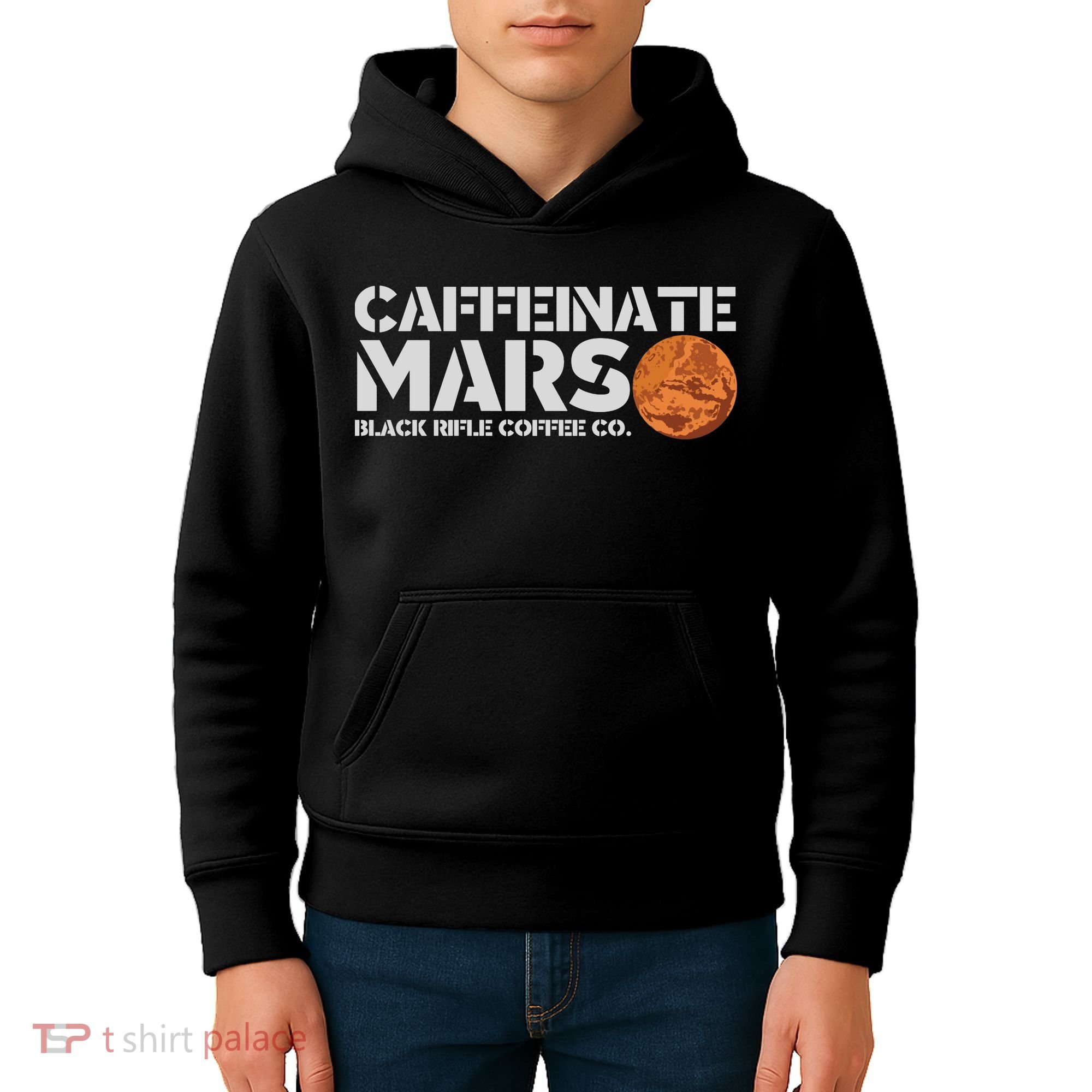 Caffeinate Mars Black Rifle Coffee Co. Kids Hoodie