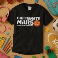 Caffeinate Mars Black Rifle Coffee Co. Kids T-Shirt thumb 3