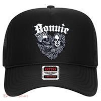Couple Matching Bonnie & Clyde Chicano Style Heart Tattoo Outfit For Couples Hat thumb 0