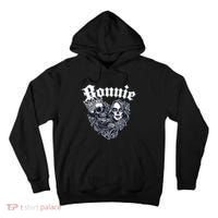 Couple Matching Bonnie & Clyde Chicano Style Heart Tattoo Outfit For Couples Tall Hoodie thumb 0
