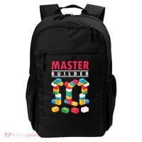Cool Master Builder Building Blocks Bricks Toy Backpack thumb 0