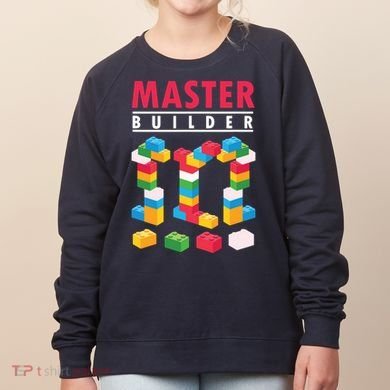 Cool Master Builder Building Blocks Bricks Toy Women's Sweatshirt