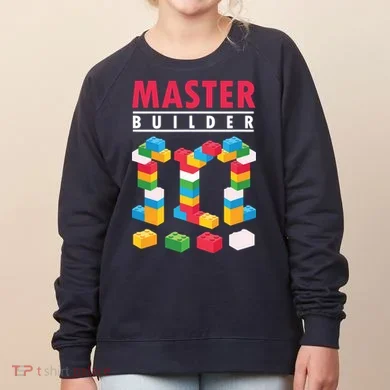 Cool Master Builder Building Blocks Bricks Toy Women's Sweatshirt
