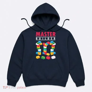Cool Master Builder Building Blocks Bricks Toy Hoodie