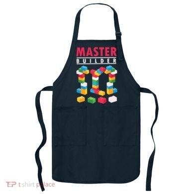 Cool Master Builder Building Blocks Bricks Toy Apron
