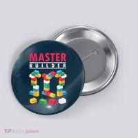Cool Master Builder Building Blocks Bricks Toy Button thumb 0