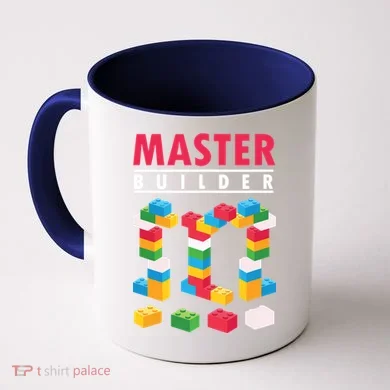 Cool Master Builder Building Blocks Bricks Toy Coffee Mug