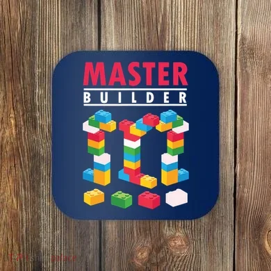 Cool Master Builder Building Blocks Bricks Toy Coaster