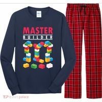 Cool Master Builder Building Blocks Bricks Toy Long Sleeve Pajama Set thumb 0